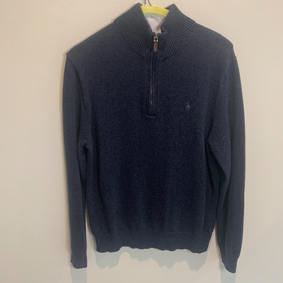 Polo Ralph Lauren Other - POLO Ralph Lauren navy blue sweater Sz L